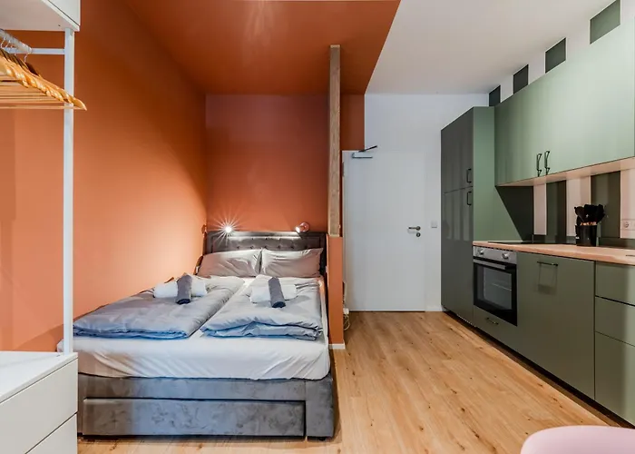 Vibrant Micro-apartment - Cozy, & Self Checkin 公寓 柏林